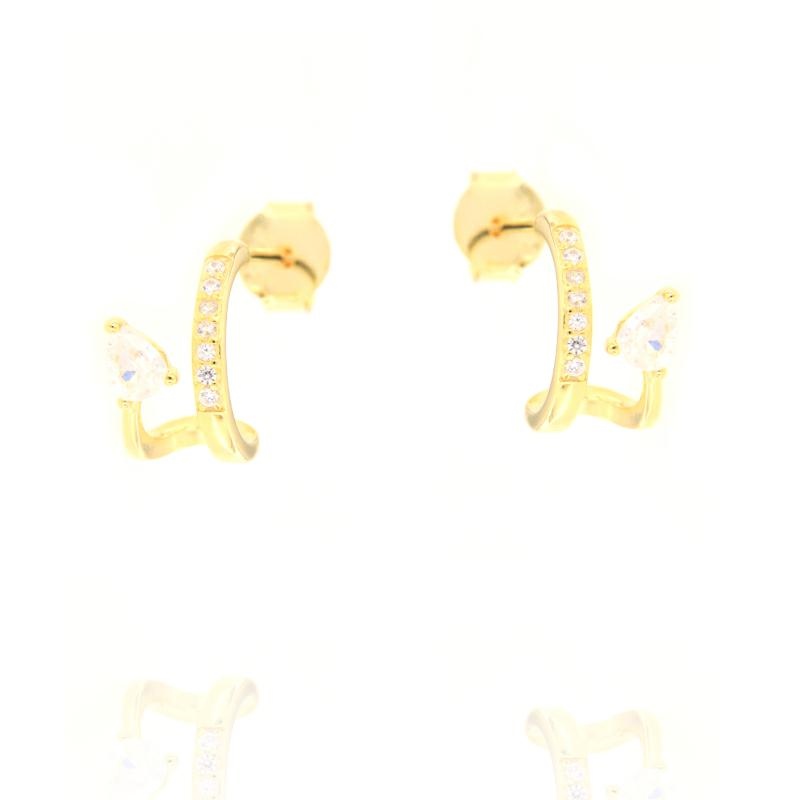 ORECCHINO ARGENTO ZIRCONE