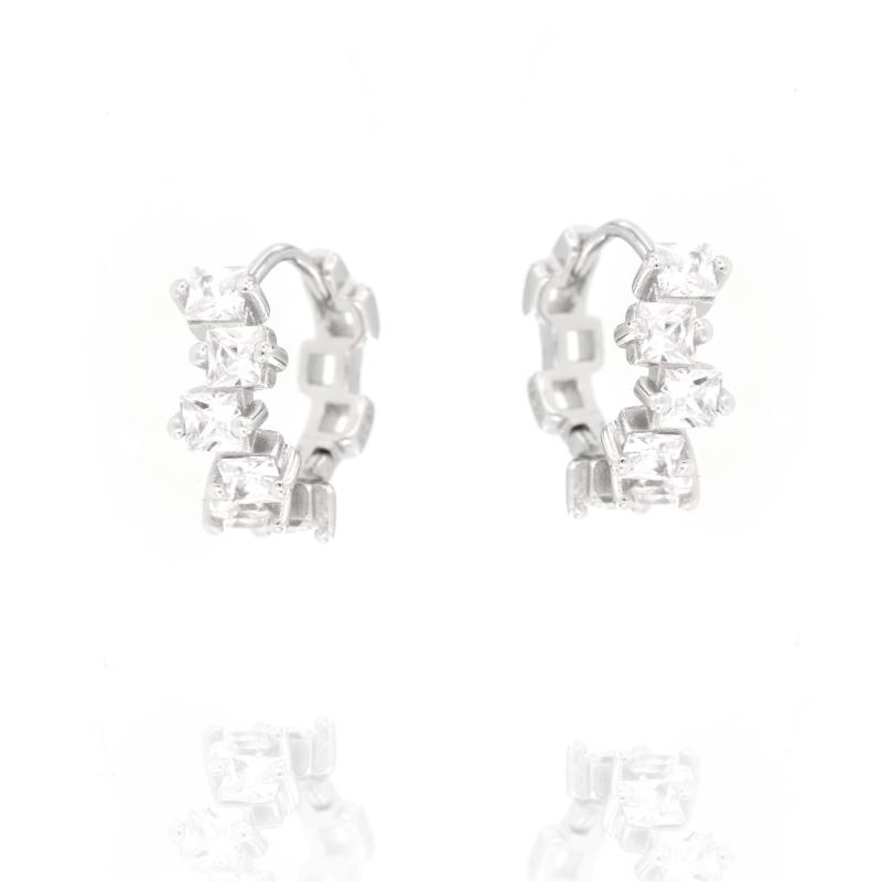 ORECCHINO ARGENTO ZIRCONE