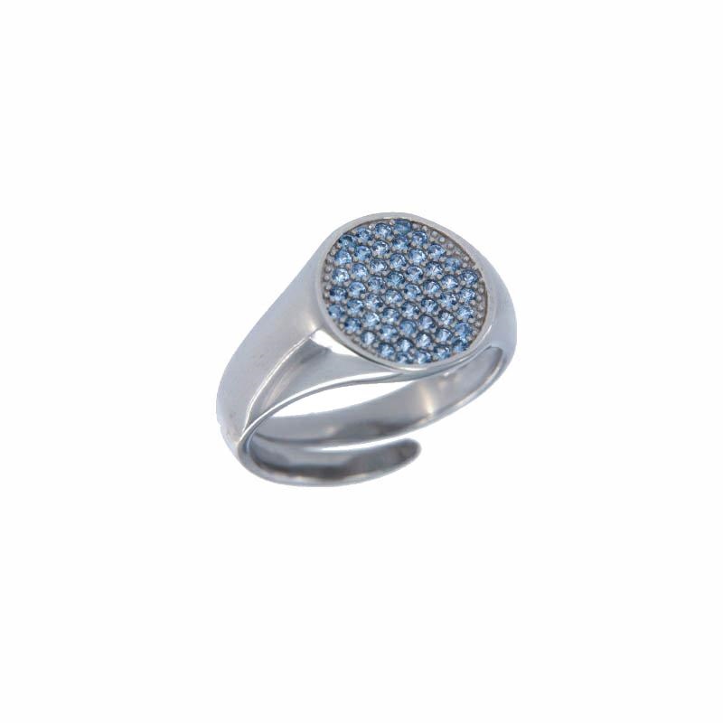 ANELLO ARGENTO ZIRCONE (R)