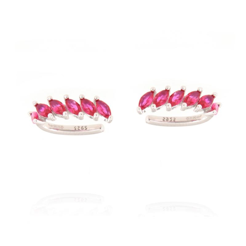 EAR CUFF ARGENTO ZIRCONE