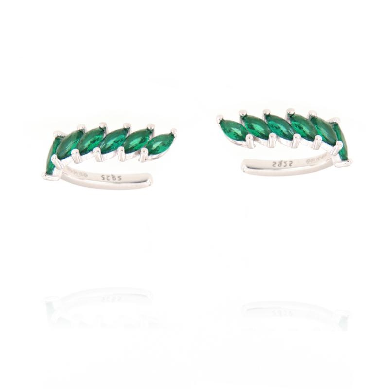 EAR CUFF ARGENTO ZIRCONE