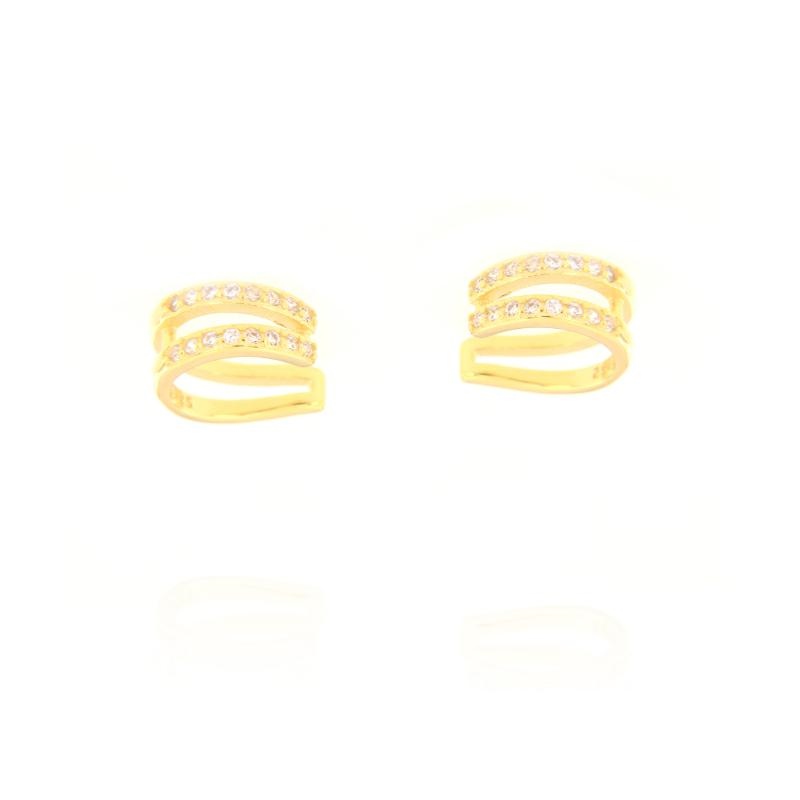EAR CUFF ARGENTO ZIRCONE