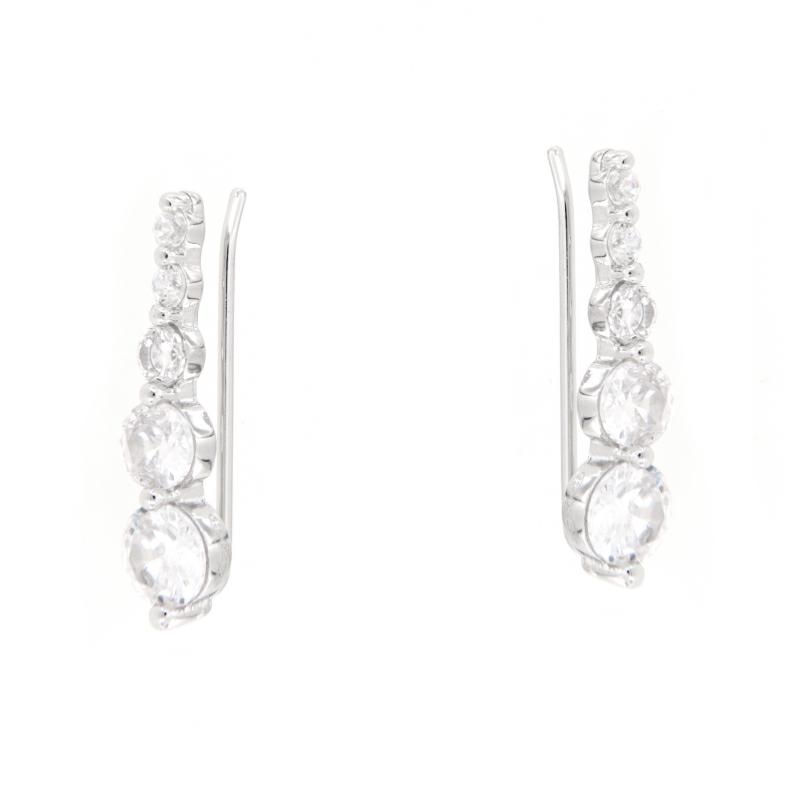 EAR CUFF ARGENTO ZIRCONE