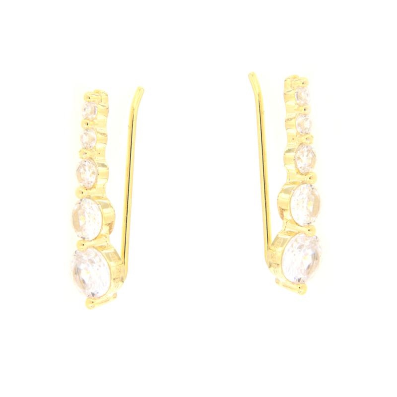 EAR CUFF ARGENTO ZIRCONE