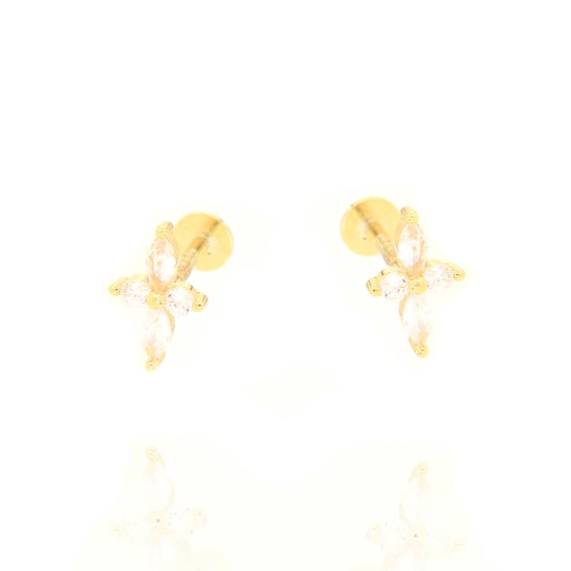 PIERCING ARGENTO ZIRCONE 3PZ