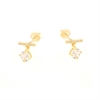 ORECCHINO ARGENTO ZIRCONE 3PZ