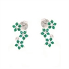 ORECCHINO ARGENTO ZIRCONE 3PZ