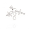 CIONDOLO ARGENTO ZIRCONE
