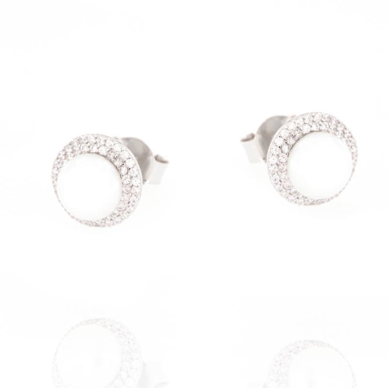 ORECCHINO ARGENTO ZIRCONE