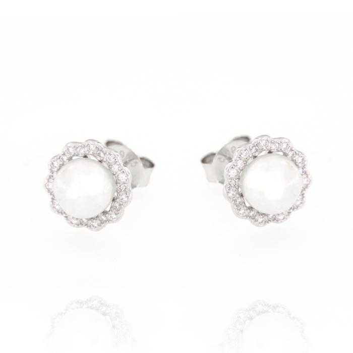 ORECCHINO ARGENTO ZIRCONE