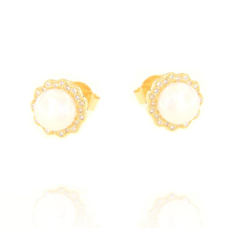 ORECCHINO ARGENTO ZIRCONE