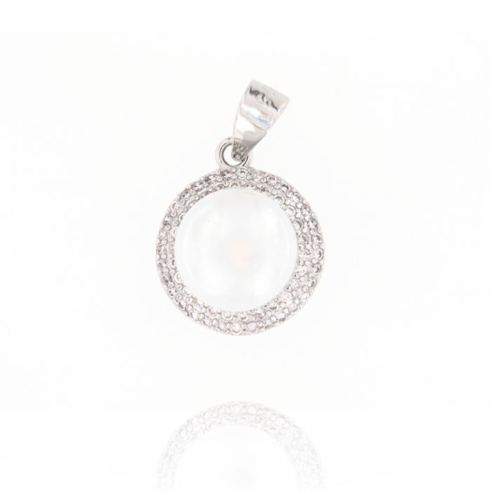 CIONDOLO ARGENTO ZIRCONE