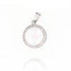 CIONDOLO ARGENTO ZIRCONE