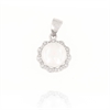 CIONDOLO ARGENTO ZIRCONE