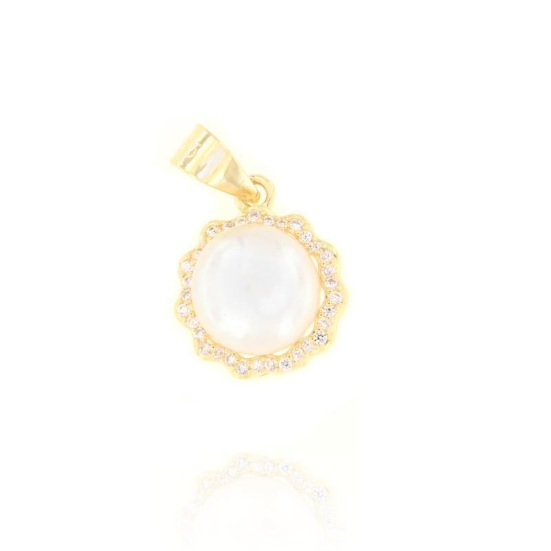 CIONDOLO ARGENTO ZIRCONE