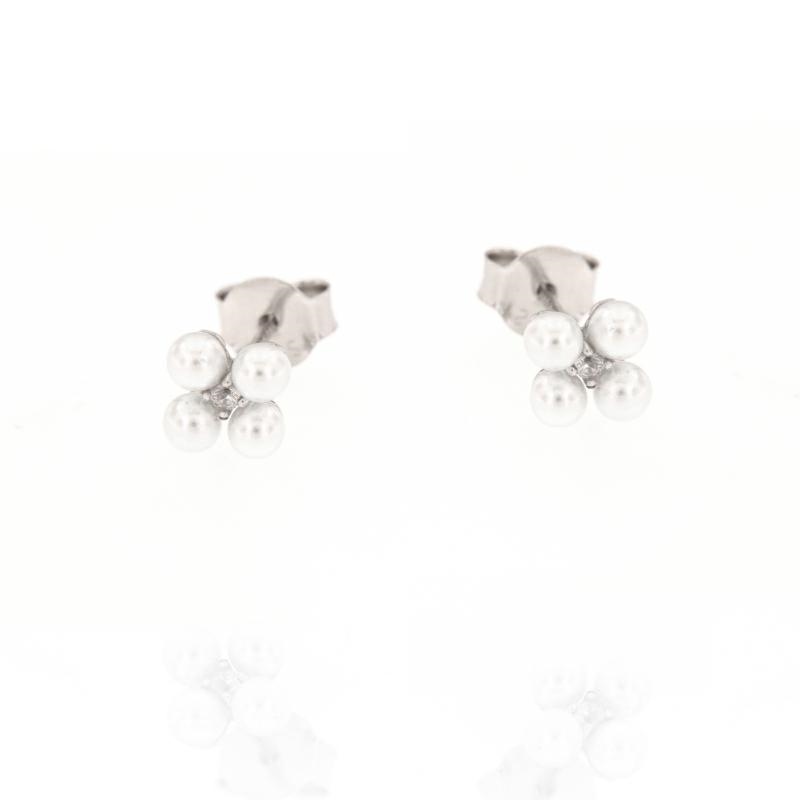 ORECCHINO ARGENTO ZIRCONE 3PZ