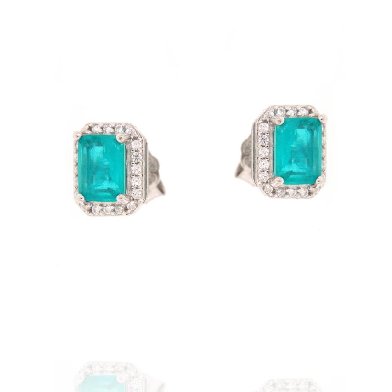 ORECCHINO ARGENTO ZIRCONE