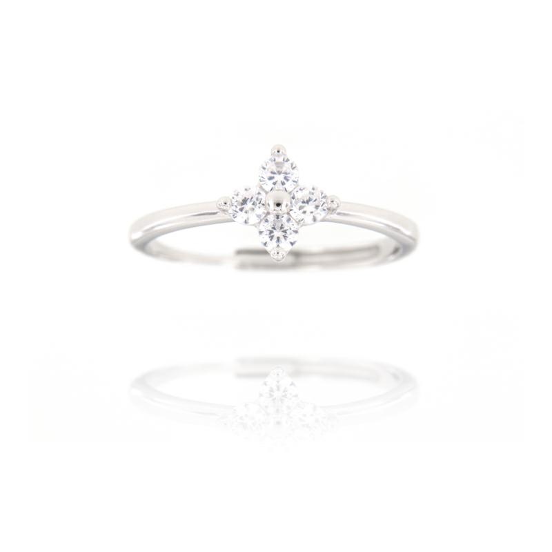 ANELLO ARGENTO ZIRCONE (R)