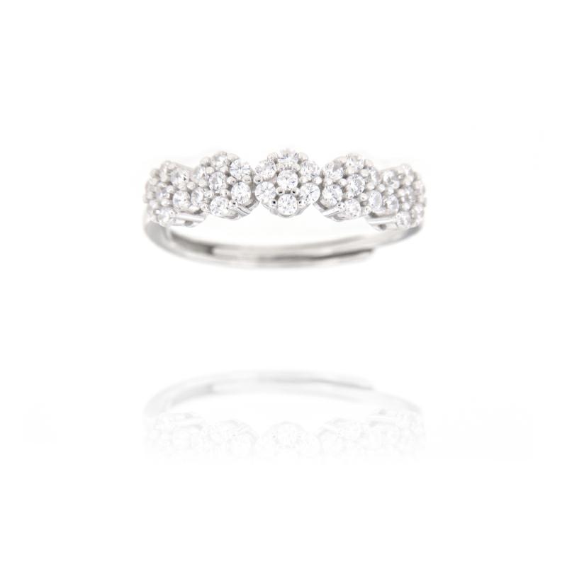 ANELLO ARGENTO ZIRCONE (R)