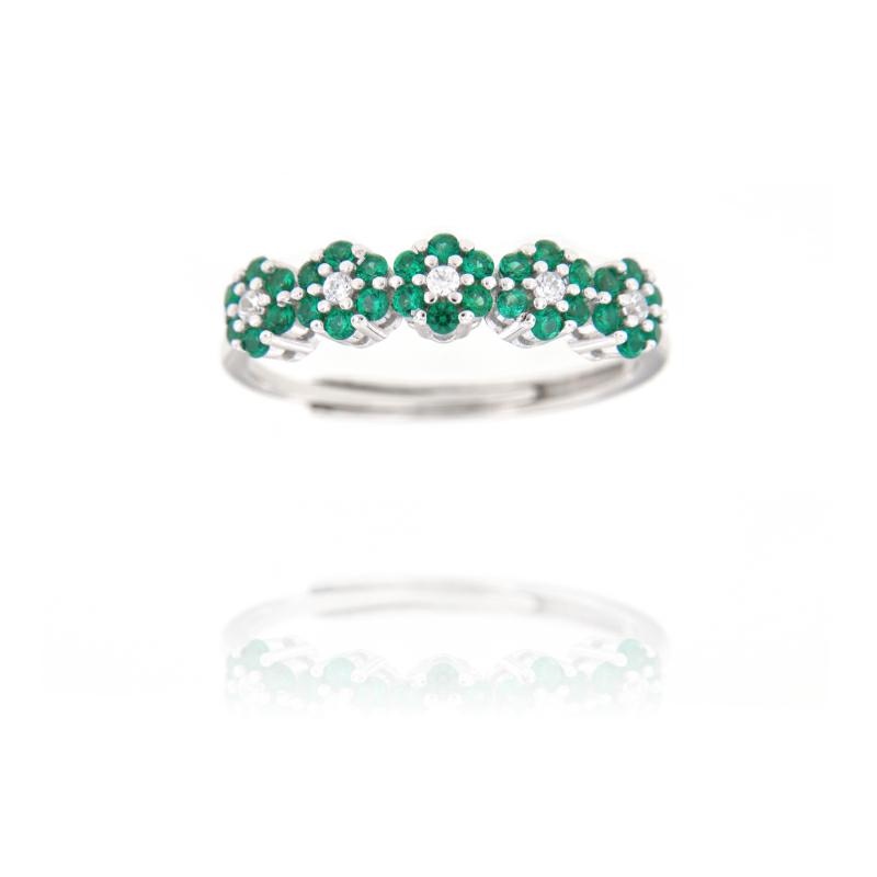 ANELLO ARGENTO ZIRCONE (R)