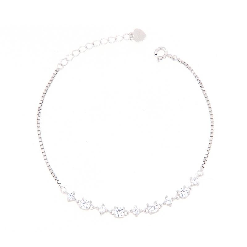 BRACCIALE ARGENTO ZIRCONE