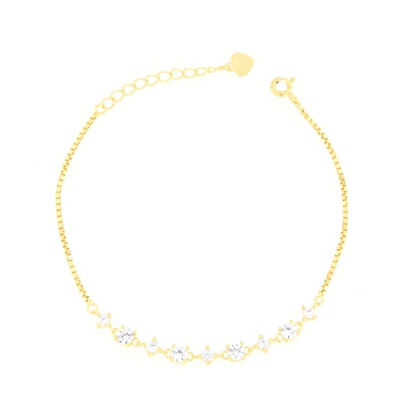 BRACCIALE ARGENTO ZIRCONE