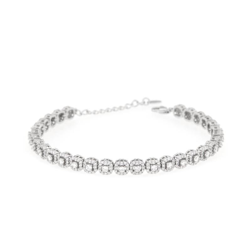 BRACCIALE ARGENTO ZIRCONE