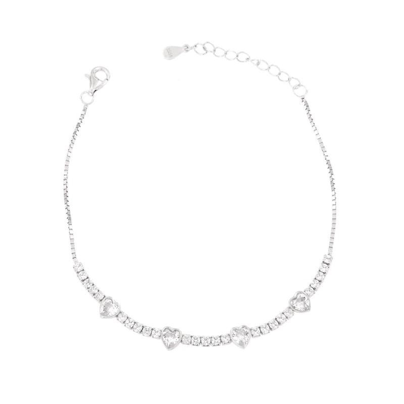 BRACCIALE ARGENTO ZIRCONE