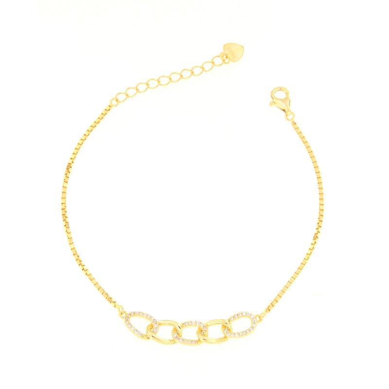 BRACCIALE ARGENTO ZIRCONE