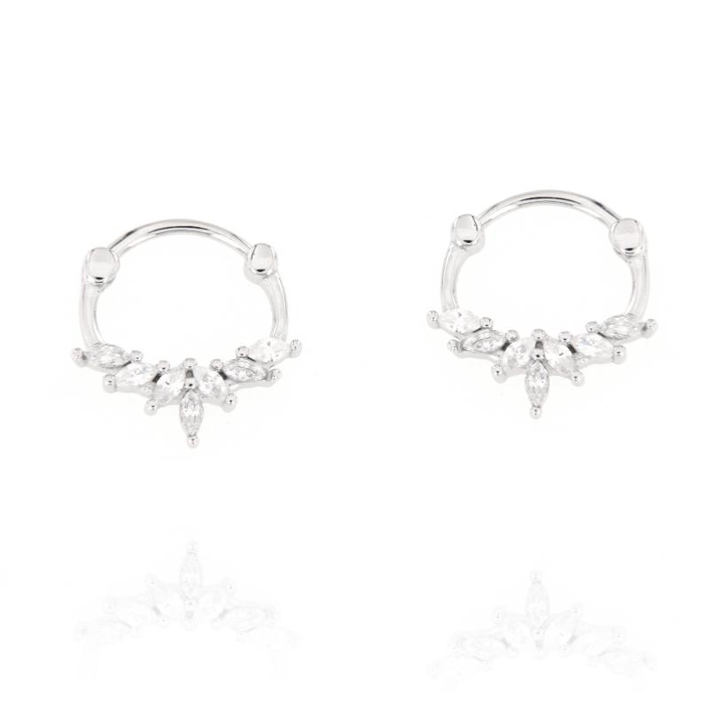 ORECCHINO ARGENTO ZIRCONE