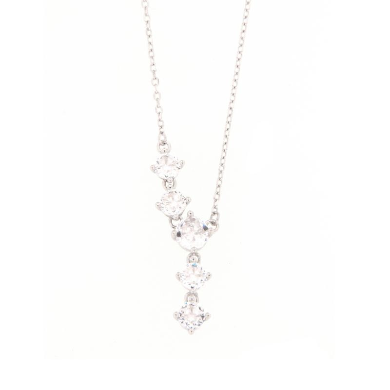 COLLIER ARGENTO ZIRCONE