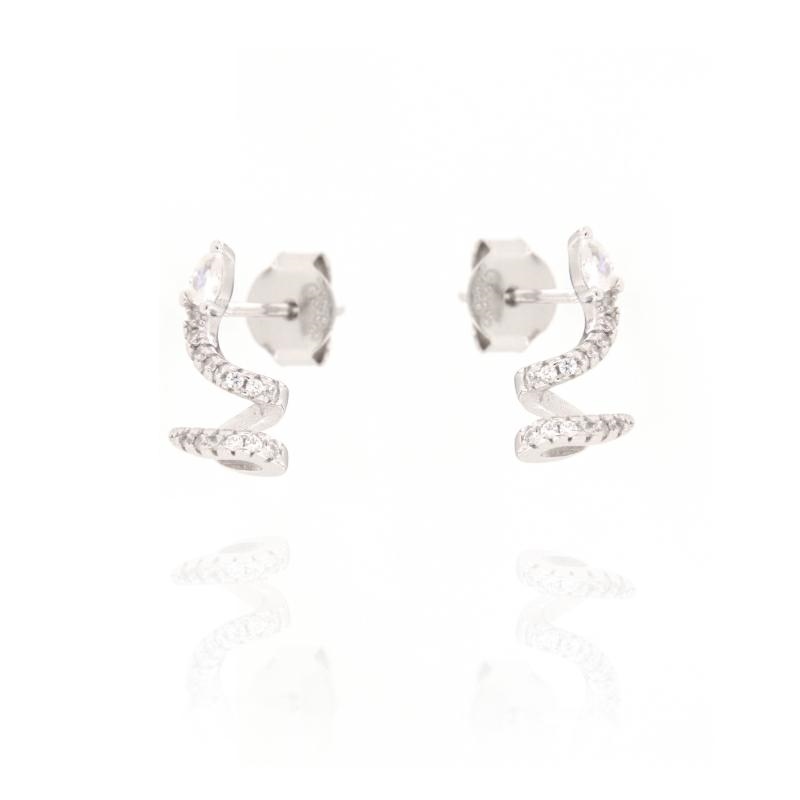 ORECCHINO ARGENTO ZIRCONE 3PZ
