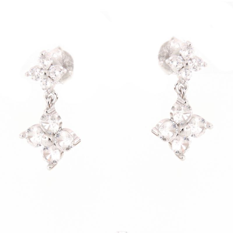 ORECCHINO ARGENTO ZIRCONE