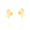 ORECCHINO ARGENTO ZIRCONE 3PZ