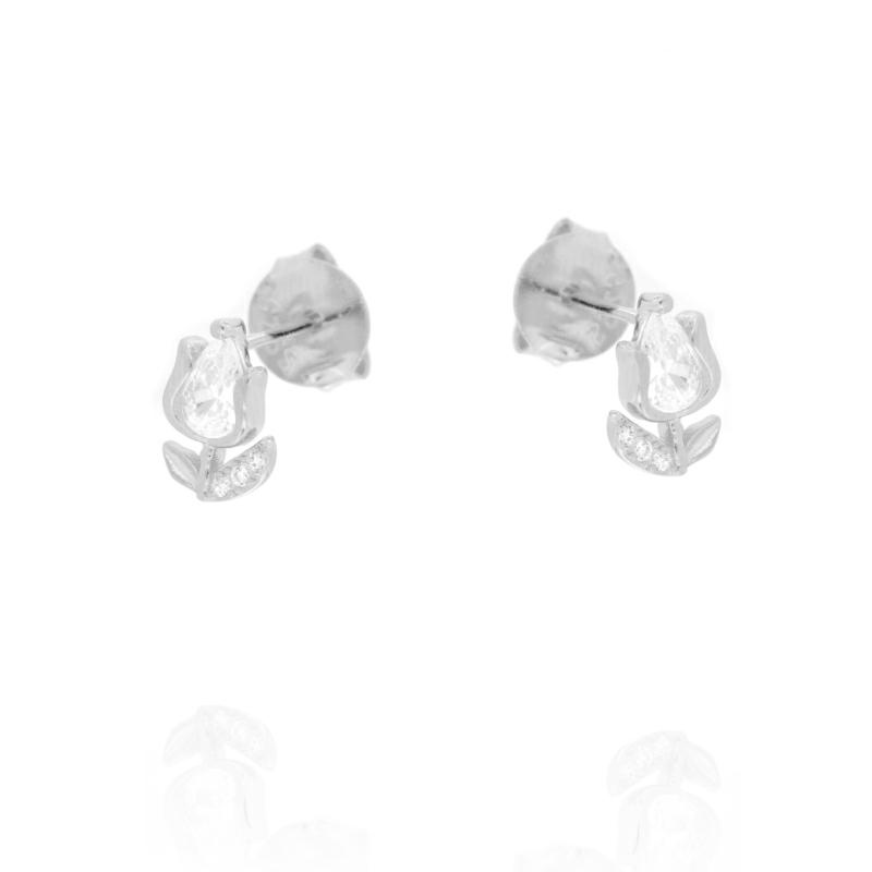 ORECCHINO ARGENTO ZIRCONE 3PZ