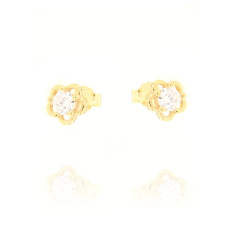 ORECCHINO ARGENTO ZIRCONE 3PZ