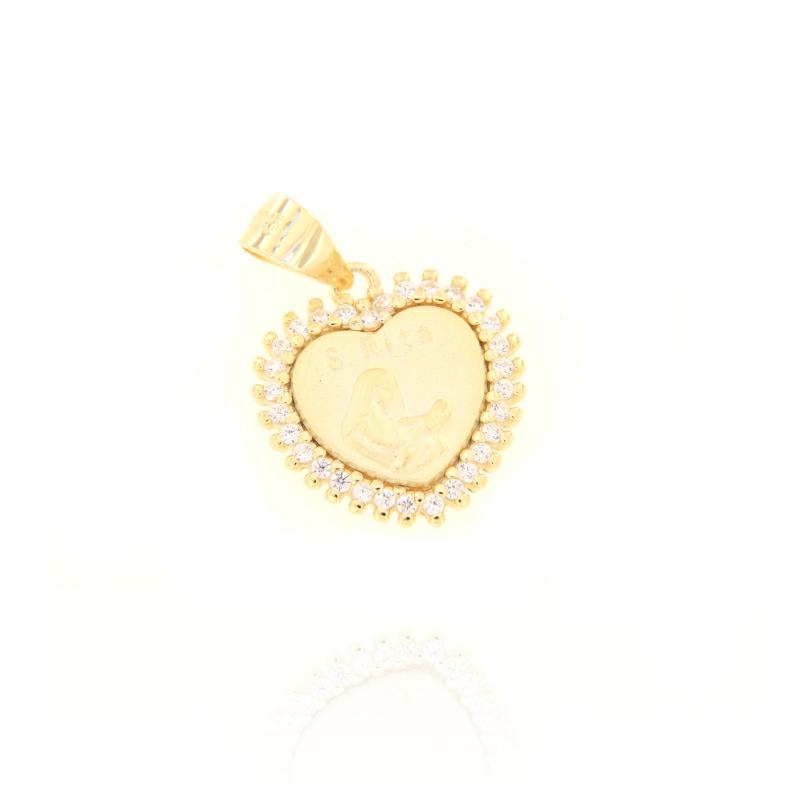 CIONDOLO ARGENTO ZIRCONE