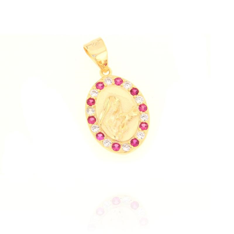 CIONDOLO ARGENTO ZIRCONE