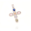 CIONDOLO ARGENTO ZIRCONE