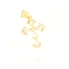 CIONDOLO ARGENTO ZIRCONE