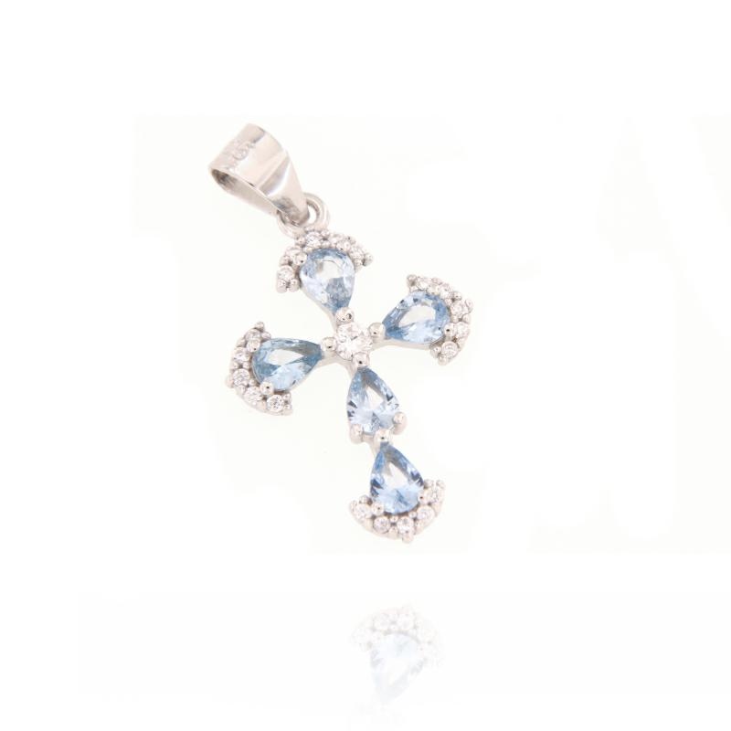 CIONDOLO ARGENTO ZIRCONE