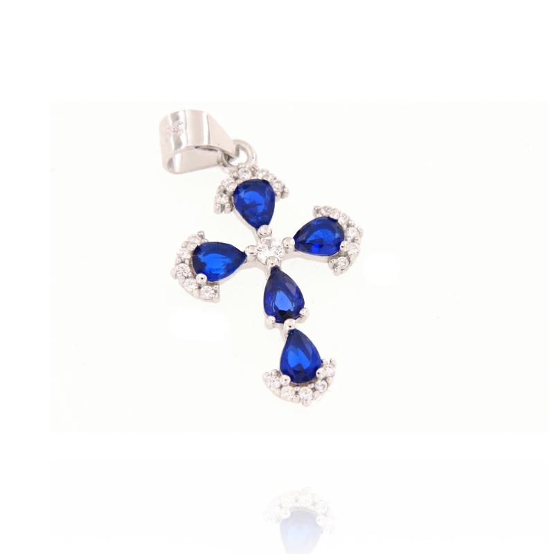 CIONDOLO ARGENTO ZIRCONE