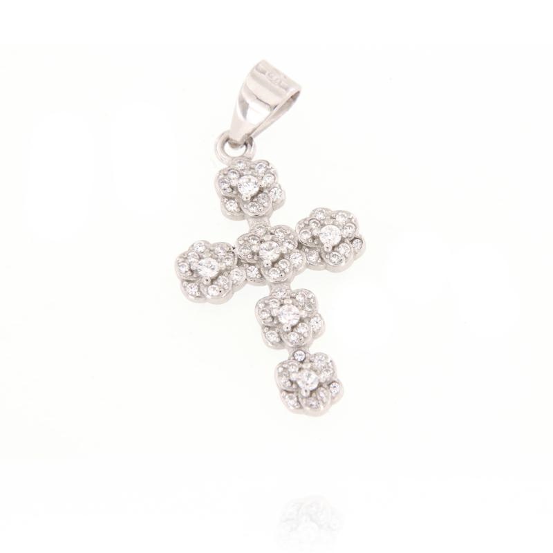 CIONDOLO ARGENTO ZIRCONE