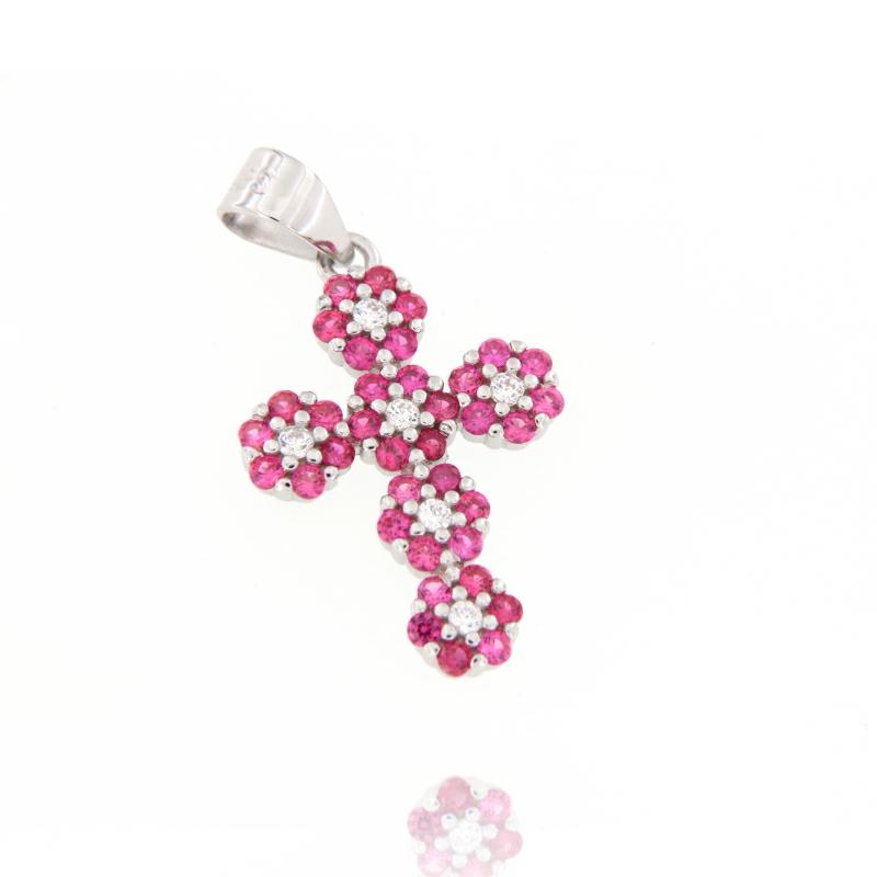 CIONDOLO ARGENTO ZIRCONE
