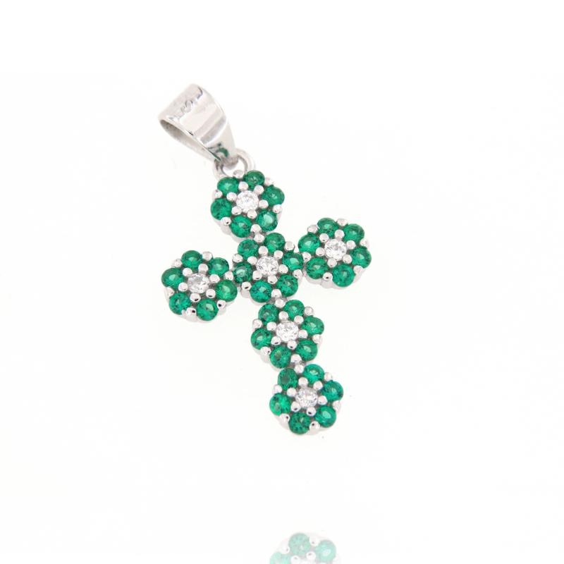 CIONDOLO ARGENTO ZIRCONE