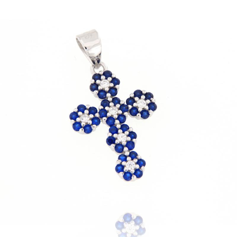 CIONDOLO ARGENTO ZIRCONE