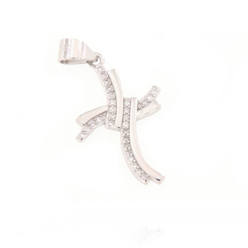 CIONDOLO ARGENTO ZIRCONE