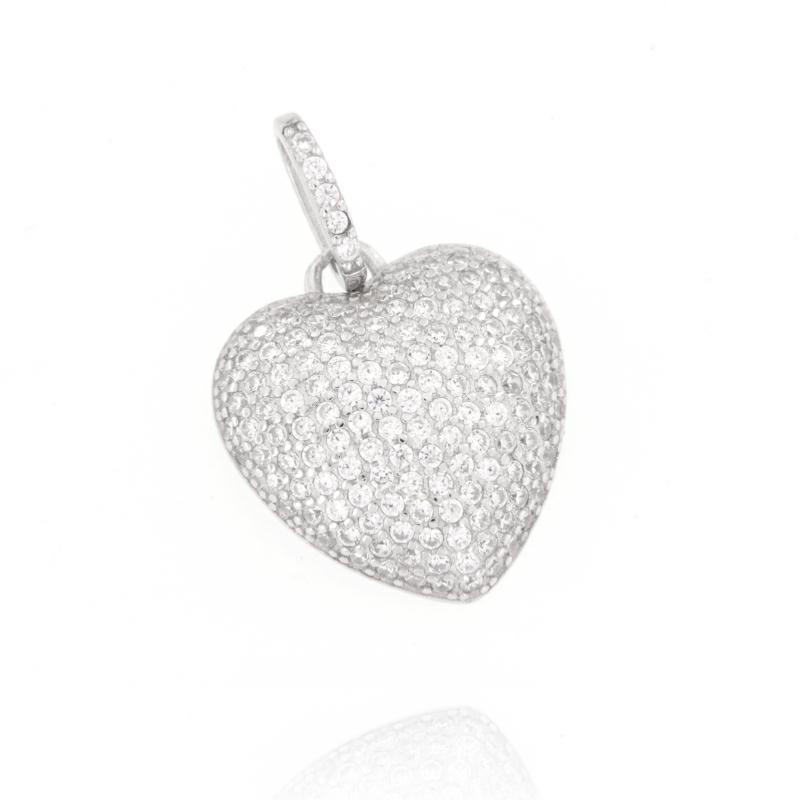 CIONDOLO ARGENTO ZIRCONE