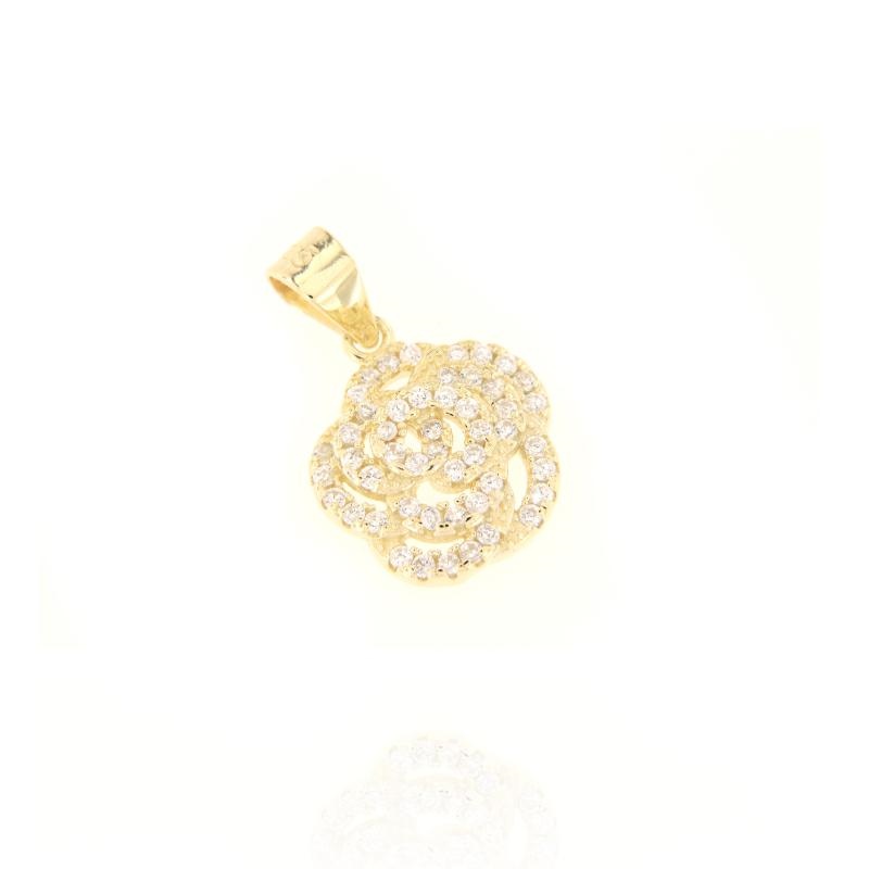 CIONDOLO ARGENTO ZIRCONE