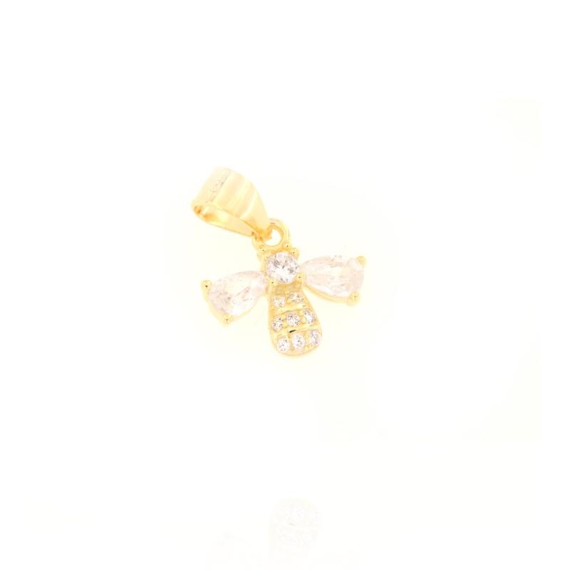CIONDOLO ARGENTO ZIRCONE